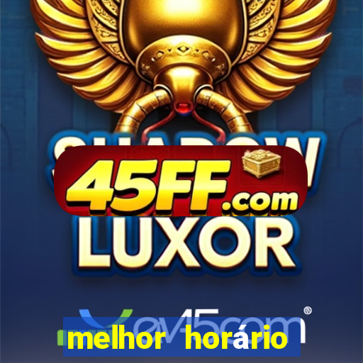 melhor horário para jogar fortune coelho